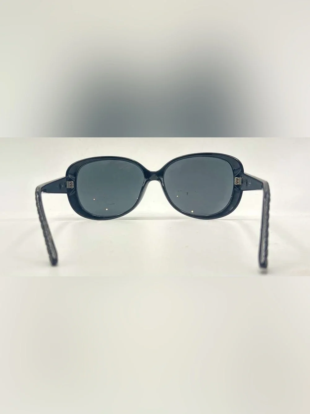 Nicole Miller Black Oval Sunglasses Frames Only